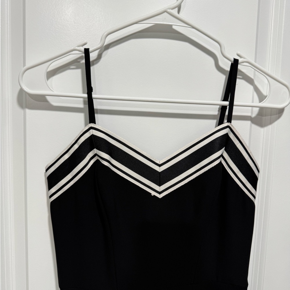 Ted Baker Black and White Maxi Dress
